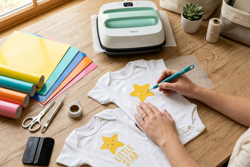 How to Apply Heat Transfer Vinyl to Baby Onesies and Kids' Clothes: The Complete 2026 Guide