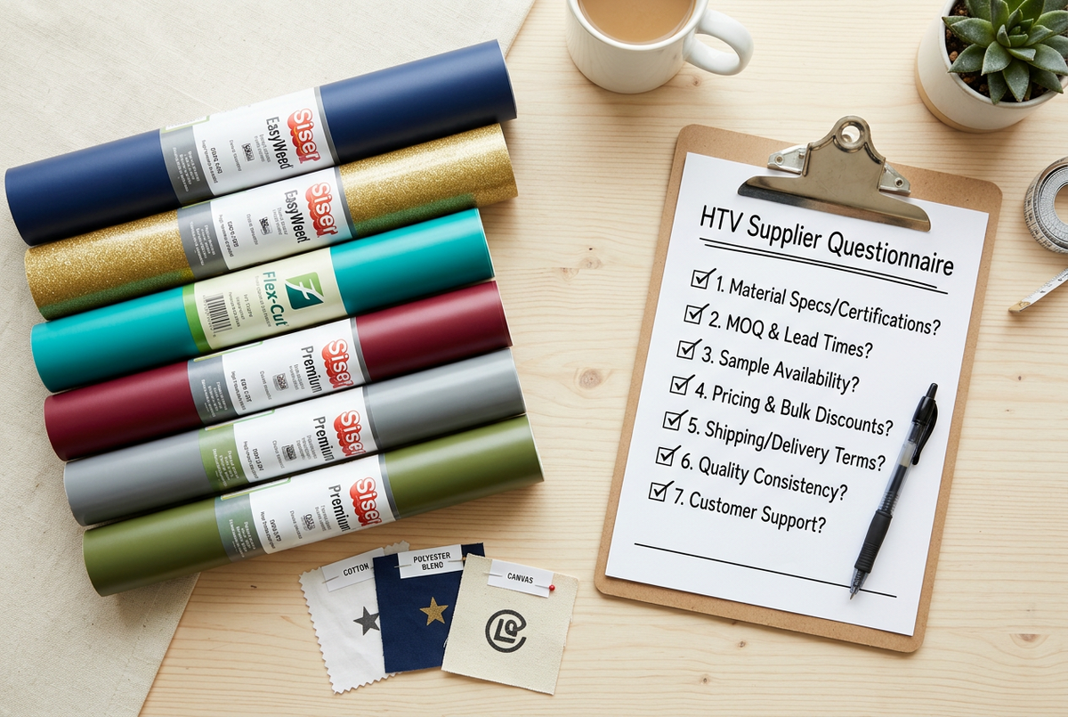 Questions to Ask a New HTV Supplier Before Moving Production