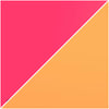 3D Puff Glow in the Dark - Neon Pink / Glow Orange