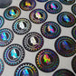 Printable Holographic Spectrum Silver 24" Width - Print & CAD Cut